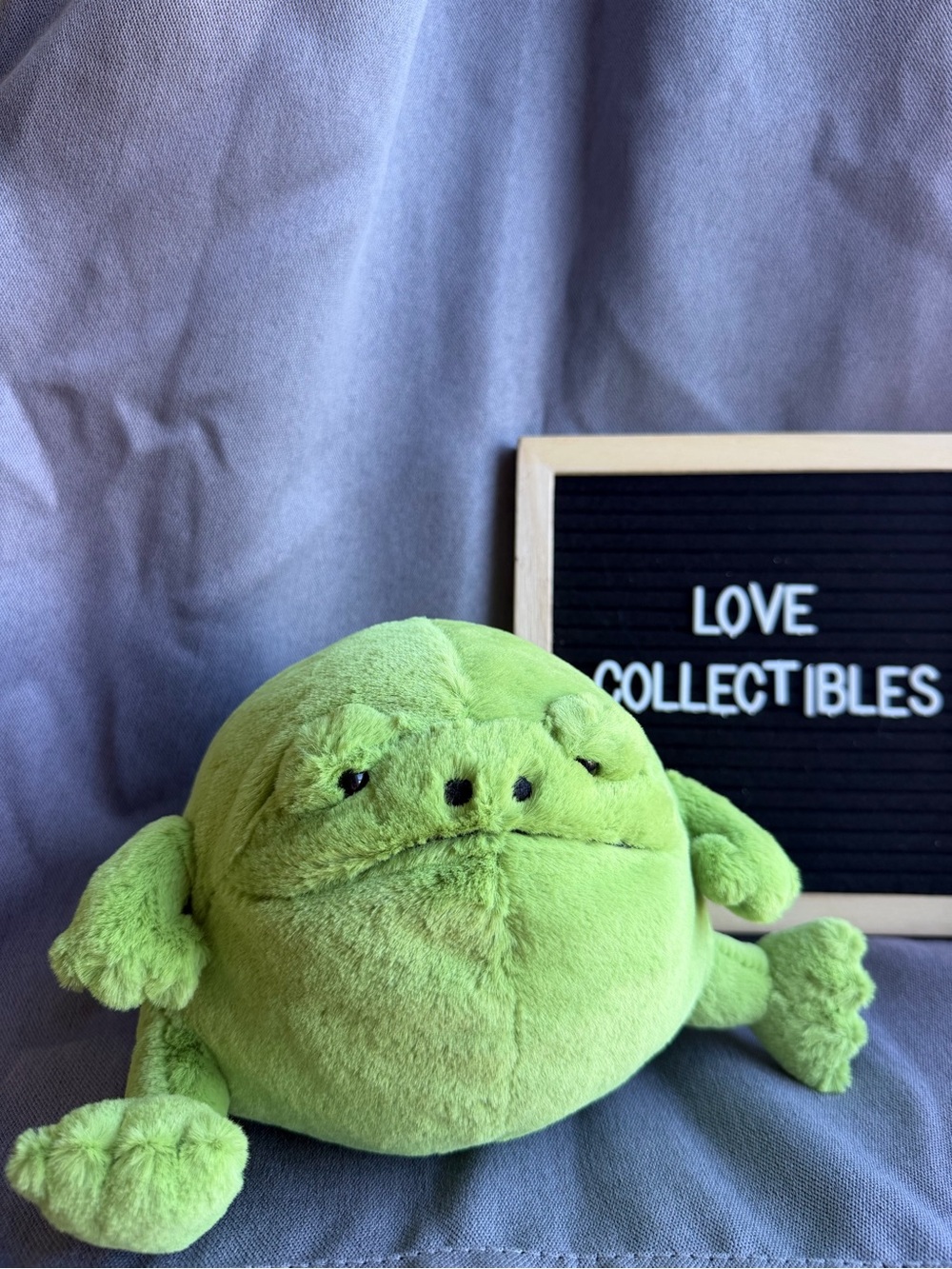 Authentic Jellycat Ricky Rain Frog